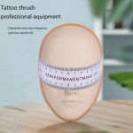 Korduvkasutatav meik Brow Measure Eyebrow Guide Ruler P&uuml;sit&ouml;&ouml;riistad