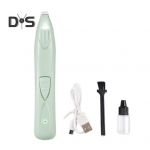 Elektriline lemmikloomade juuksel&otilde;ikur USB-laetav koeral&otilde;ikur LED-valgusega Vaikne lemmiklooma k&uuml;&uuml;niste trimmer kassidele koertele k&auml;ppadele n&auml;o k&otilde;rvadele roheline