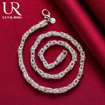 925 h&otilde;bedane kraanist kett Kaelakee Moodsad pulmaehted 50CM