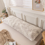 Moodne tepitud pikk padjap&uuml;&uuml;r 120/150/180 cm pikk paariline padjap&uuml;&uuml;r &Uuml;hepoolne teppimine kallistav keha padjap&uuml;&uuml;r 120x48cm (No Pillow)