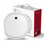 Intelligentne automaatse sensoriga automaattolmuimeja robot, automaatne tolmu laetav kuiv m&auml;rg p&uuml;hkimismasin majapidamises kasutatav elektriline tolmuimeja valge