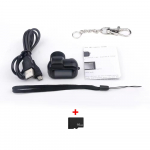 Ekraaniga retro-minikaamera siseruumides, kodu v&auml;listingimustes 1080p HD kaasaskantav v&auml;ga v&auml;ike kaamera videotugi TF-kaart p&uuml;hadekingid Camera Add 16G