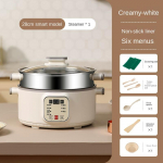 Elektriline auruti hautamine ja keetmine Integreeritud elektriauruti aurukast majapidamises kasutatav v&auml;ike kolmekihiline multifunktsionaalne suure mahutavusega mitmekihiline Electric Steamer