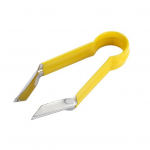 Strawberry Huller Corer Remover Ananassi silmade eemaldaja Pika k&auml;epidemega Ergonoomiline T&ouml;&ouml;j&otilde;udu s&auml;&auml;stev roostevabast terasest kaabits kaasaskantav k&ouml;&ouml;gividin punane