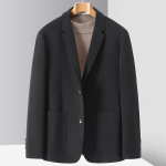 Kevad ja S&uuml;gis Uus &Otilde;huke &Uuml;likond Meeste Korea Stiil Kitsas Moodne V&auml;ike &Uuml;likond Meeste Vabaaja &Uuml;ksik Jakk 4XL black