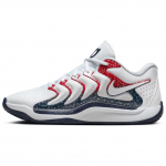 Nike KD 17 EP USA Meeste Tossud Valge Obsidiaan &Uuml;likoolipunane FJ9488-101 40.5