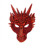 4D draakoni mask pooln&auml;o mask, halloweeni kost&uuml;&uuml;mipeo cosplay peokaunistus