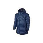 Nike Spordi Elustiili Seeria Soe Kapuutsiga T&otilde;mblukuga Puhvjakk Meeste Jakk Tumepruun 943373-423 L blue