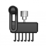 Magnetiline autotelefoni hoidik Mobiilse mobiiltelefoni tugikinnitus Tesla Model 3 Model Y autotelefoni aluse jaoks, mis &uuml;hildub Magsafe'iga