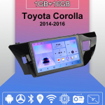 Android Carplay autoraadio Toyota Corolla 2014-2016 multimeediumipleieri peakomplekti stereo-GPS-i navigatsioonis&uuml;steemile BT WIFI 2+32GB 1+16GB