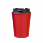 Korduvkasutatav toidukvaliteediga topeltseinaga 350ml 12oz PP plastikust kohvitassiga reisikohvitassiga kruus 301-400ml