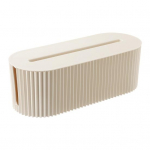 Kaablihalduskarp kaanega Power Stripe Surge Protector Laadija Adapteri TV