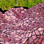 1x1.2M Teemantkujuline Laserlitritega Pol&uuml;ester Sametkangas, Litritega Tikand, Disainerkangad DIY Lava Kost&uuml;&uuml;mir&otilde;ivaste jaoks 100x120cm