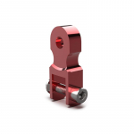 Mootorratta t&otilde;ukeratta mootorratta varuosade amortisaatori k&otilde;rguse pikendusvedrustuse p&uuml;stik punane