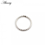Alisouy 1tk 0,8/1/1,2/1,6 mm &otilde;huke ninar&otilde;ngas Septum Helix Nostril Labret huule augustamine roostevabast terasest k&otilde;hre klambriga k&otilde;rvar&otilde;ngad 0.8X8mm h&otilde;be
