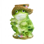 Konnalindude s&ouml;&ouml;tja aiaskulptuuri miniatuurne sisekujundus sise- ja v&auml;listingimustes kasutamiseks 14.5cmx14cmx16.5cm