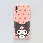 L&auml;bipaistev &uuml;mbris Samsung A04 A14 A23 M33 M53 Realme 10 9 C35 C55 VIVO X80 Infinix Hot 30 Note 11 Tecno Spark 8P Pro L-9 Lovely Kuromi jaoks Samsung A23 5G aero