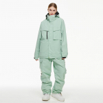 Naiste ja meeste 2-osaline suusakost&uuml;&uuml;m kapuutsiga suusajope ja p&uuml;kste komplektid veekindel tuulekindel lumelaua&uuml;likond, soojustatud soe talvine suusakost&uuml;&uuml;m S