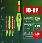 Rock Fishing ujuk elektrooniline &ouml;&ouml;valguse gravitatsioonitundlik 6 silma v&auml;rvimuutus ja k&otilde;rge tundlikkusega pikamaa libisev ujuk Discoloration