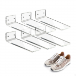 6Pcs Floating display for shoe Shelf Mounted Room Fittings