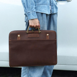 K&auml;ekott Mad Horse nahast portfell meeste &auml;ri arvutikott Crossbody kott ehtsast nahast meeste kott pruun