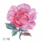 Mini Body Art waterproof temporary tattoos for women beauty flower design flash tattoo sticker