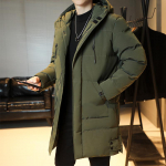 Talvine meeste pikk Parka soe jope fliisvooder kapuutsiga tuulepluus Paks puuvillane polsterdatud Thermal Parkas Plus suurus 8XL S