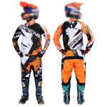 motokrossi k&auml;igukomplekt lastele 4 5 6 7 8 9 10 11 12 13 aastat Noor laps Mootorrattapoiss t&uuml;druk Jersey Pant Kits v&otilde;istluskost&uuml;&uuml;m Off-road Enduro MX MTB M-22