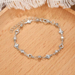 14K kullaga kaetud tsirkoonidega inkrusteeritud armastuse k&auml;ev&otilde;ru naistele Ins magus &otilde;&otilde;nes s&uuml;damekujuline kett peoehted aksessuaarid