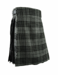 Meeste &Scaron;oti Kilt Grey Tartan Traditsiooniline Highlandi kleit Peo pulmar&otilde;ivad 38 hall