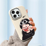 &Uuml;hev&auml;rviline h&otilde;bedase servaga objektiiv Rasvane korpus Pehme TPU vedel silikoonkate P&otilde;rutuskindel telefoni&uuml;mbris Huawei Honor iPhone Infinix Tecno Vivo jaoks Huawei Nova 9 valge