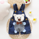 9 kuud kuni 3 aastat vana Beebipoisid Loomade mustriga Triibuline t&auml;piline vibu Valge karu Kauboi Susksid L&uuml;hikesed teksakombinesoonid 9-12M