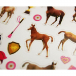 Stickers - Classy - Chevaux - Paillet&eacute; - Enfant - Mixte