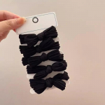 5/10 tk Lihtne vibu juuksekumm V&auml;rvilised elastsed j&auml;ljetud hobusesaba kummipaelad naistele t&uuml;drukutele Armsad juukseaksessuaarid