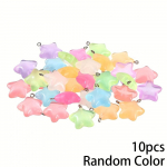 10/30/50 tk helendavaid t&auml;hehelmeid, helendavaid t&auml;hehelmestega aarehelmeid, helendavaid t&auml;heripatseid, isetehtud k&auml;ev&otilde;rusid, kaelakee aksessuaare Random Color 10pcs