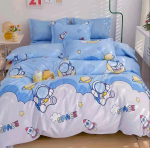Laste Multikad Puuvillane Voodipesu Komplekt Tekikott + 2tk Padjap&uuml;&uuml;r 100% Puuvill Poisid Lapsed T&uuml;drukud Kohandatud Suurus Voodipesu Komplekt B85 EU-Sigle135x200 3pcs
