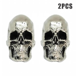 Universaalne Demon Skull Key ripats Metallist pealuu v&otilde;tmekate Modifitseeritud v&otilde;tmekaunistus, Witchy autotarvikud, mootorratta v&otilde;tmekate 2PCS