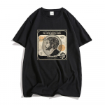 Bbno$ Check 2025 Uus mood T-s&auml;rk l&uuml;hikeste varrukatega suvine meeste/naiste s&auml;rgid puuvillased pehmed unisex t&auml;navar&otilde;ivad hip-hop O-kaelusega s&auml;rgid XS must