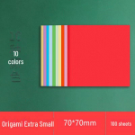 Origami kandiline paber meisterdamiseks: Loominguline ja v&auml;rvikas, sobib suurep&auml;raselt lasteaedadele ja &otilde;pilastele, kes teevad tuhandet kraanat.