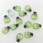 50 tk Beetle Flat Back Dekoratiivne akr&uuml;&uuml;list v&auml;ljal&otilde;igete album Avaleht Lilledega dekoratiivne DIY scrapbooking kaunistused One Size roosa