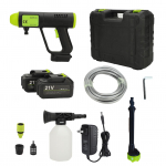 Harjadeta survepesur 60 bar Akutoitega K&auml;eshoitav Kaasaskantav Toitepesur LCD-ekraaniga 6 tolli