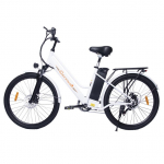 Cheevalry C26 Pro City T&auml;iskasvanute Elektrijalgratas250W Mootor 36v20Ah Liitiumaku Alumiiniumsulamist Elektri-Linnajalgratas valge