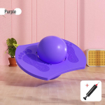 Vastupidav plahvatuskindel fitnessi- ja tantsupall t&auml;iskasvanutele ja lastele purple