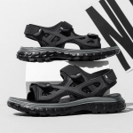 Suvised meeste sandaalid Ehtsast nahast Meeste vabaajajalatsid Meeste Meeste Nahast Sandaalid Meestele Rannajalatsid Rooma meeste kingad 39