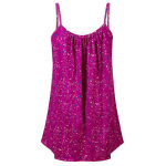 Spaghetti rihmaga Cami top suures suuruses naiste lillelised vabaaja s&auml;rgid &otilde;lgadest suvise t&auml;navar&otilde;ivaste tee 6XL valge