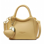 Premium Trend Vabaaja K&auml;es Kantav &Auml;mbrikott Naiste Ni&scaron;idisain &Otilde;la Messenger-kott kollane