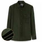 100% puuvillane velvetist talves&auml;rk meestele Soe pikkade varrukatega Regular Fit Easy Hooldus Mugav Meeste Kontoririided Solid 39