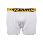 Off-White Klassikaline T&ouml;&ouml;stuslik Kolmikpakk Alusp&uuml;ksid Valge/Kollane Meeste Alaosad OMUA001C99FAB0030118 S