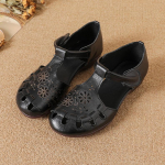 Naiste suvine uus tasap&otilde;hjaline pehme tallaga &otilde;&otilde;nes sandaal varvaste vahe pehme lehmanahk &otilde;&otilde;nes sisemine naiste aukkingad 35