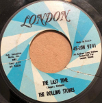 7-tolline plaat ROLLING STONES - The Last Time 45LON9741 London Records 1965 USA Rock Kasutatud